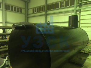 Резервуар горизонтальный стальной наземный в Братске