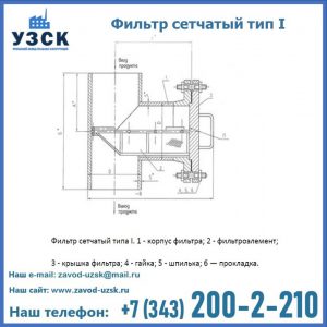 Фильтр сетчатый ФС по Т-ММ-11-2003 в Братске