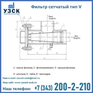 Фильтр сетчатый ФС по Т-ММ-11-2003 в Братске